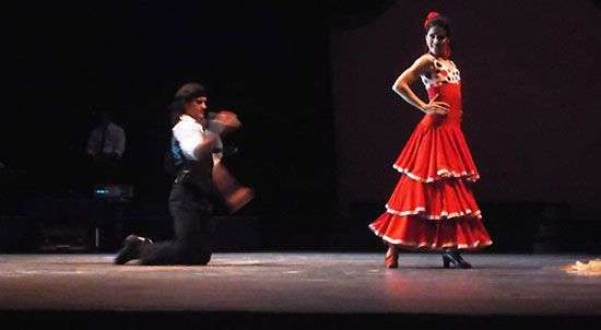 Irene Rodríguez y Víctor Basilio Pérez. Coreografía-Habanera