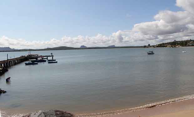 La bahía, rodeada de montañas, lugar obligatorio para los visitantes. Foto: KMVL/OnCuba