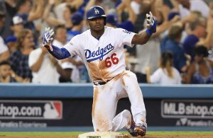 Yasiel Puig. Foto: Sean M. Haffey / Getty Images.