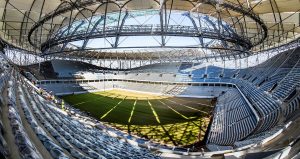 Volgogrado Arena, uno de los estadios sedes del Mundial de Fútbol de 2018. Foto: actualidad.rt.com.