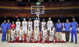 Equipo Cuba en la Ciudad Deportiva. Foto: fiba.basketball.