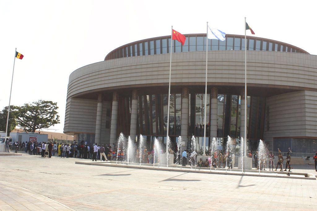 El nuevo Museo de las Civilizaciones Negras en Dakar, Senegal. (AP Foto/Amelia Nierenberg)