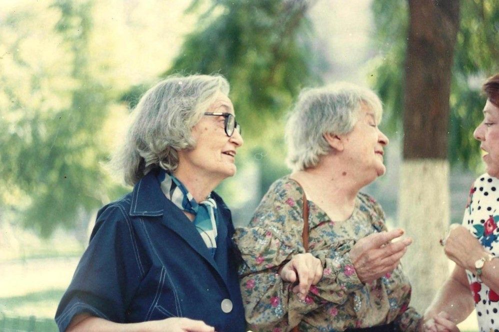 Fina, Bella y Gloria eran muy unidas. Foto: Josefina de Diego.