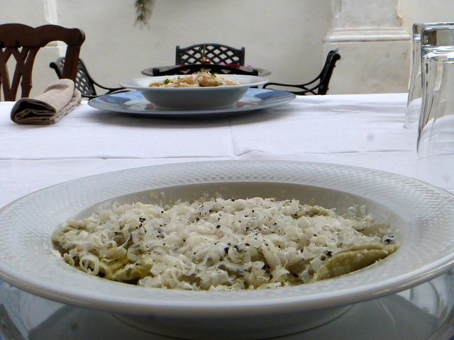 Ravioli y ñoquis de Opera.