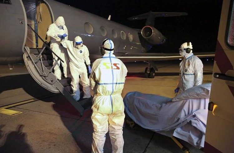 Arrival of Cuban medical Felix Baez Sarria at Geneva International Airport / Photo: Taken from Reuters.