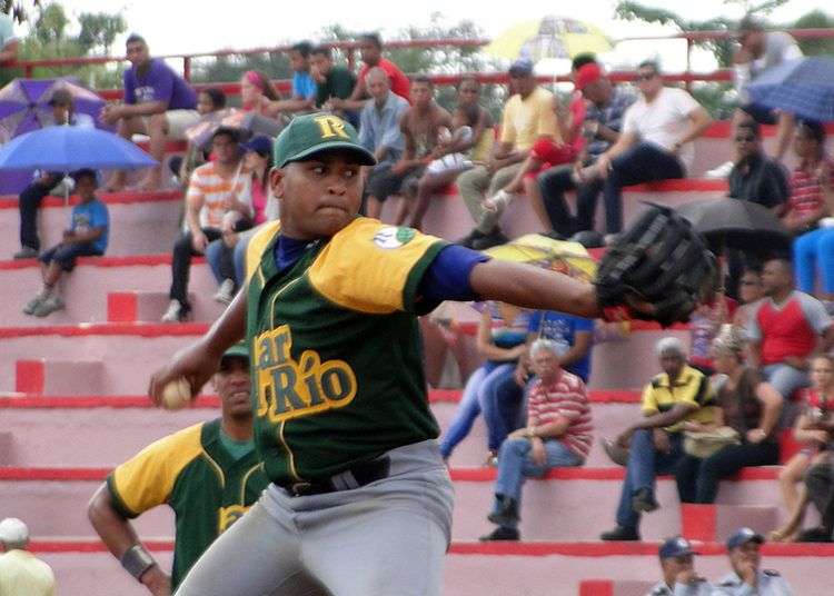 Fredy Assiel Álvarez, pitcher de Pinar del Río