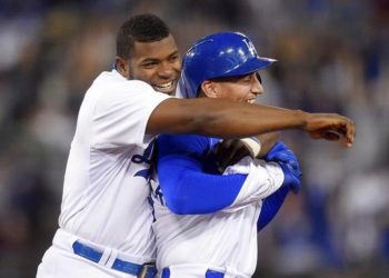 Yasiel Puig and Alexander Guerrero