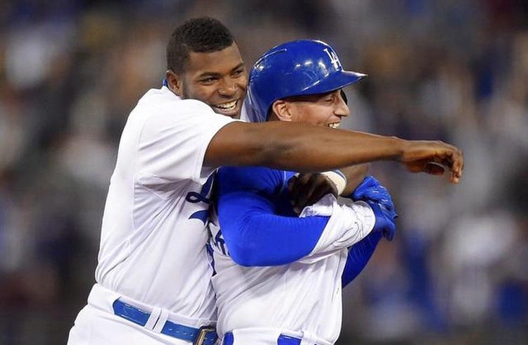 Yasiel Puig and Alexander Guerrero