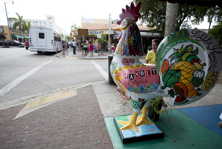 Little Havana, Miami. Photo: J Pat Carter, AP