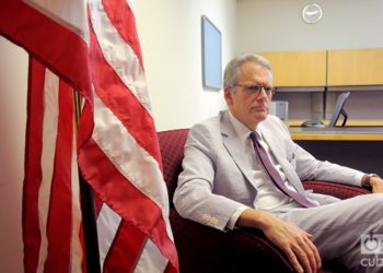 Jeffrey DeLaurentis, Chargé d’Affaires at the Embassy of the United States in Cuba. Photo: Roberto Ruiz