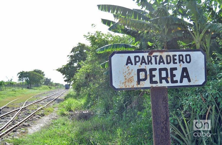 Perea, a small station on Cuba’s Northern Railways.
