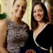 Lizt Alfonso, to the left, with student Eliannys Pérez when receiving the International Spotlight Award in the White House. Photo: María Peña / Impremedia.