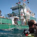 The “R/V Weatherbird II” during its marine studies. Photo: timeshighereducation.com.