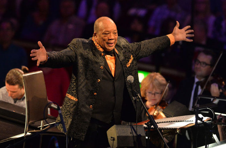 Quincy Jones, winner of around 20 Grammy awards in his career, is one of the jazz legends present in Havana. Photo: Mark Allan.