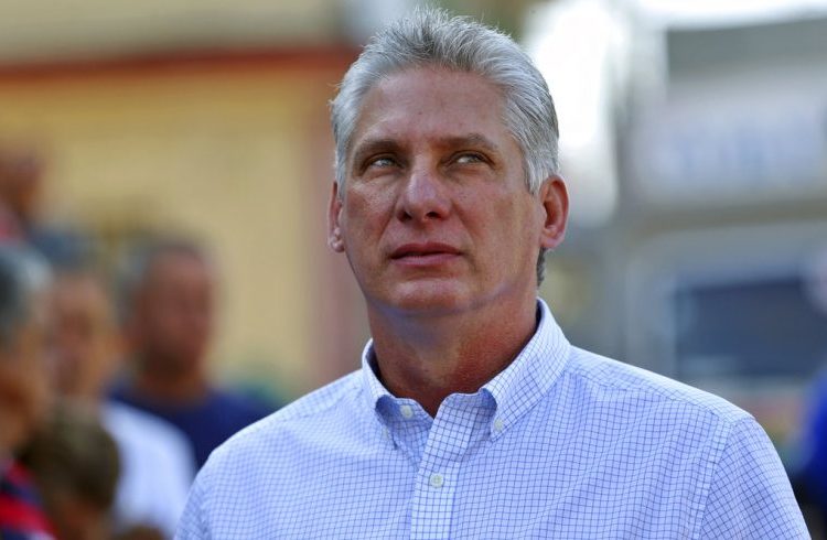 Miguel Díaz-Canel. Photo: Alejandro Ernesto / AP.