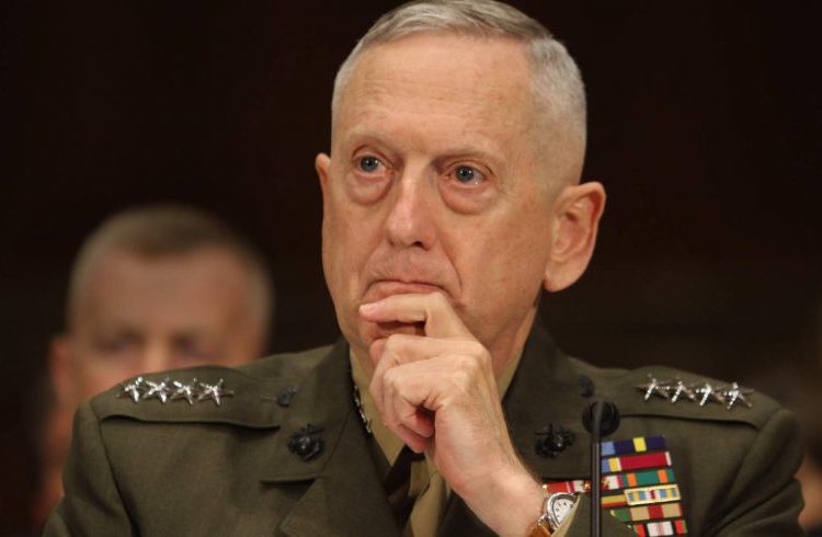 U.S. Secretary of Defense Jim Mattis. Photo: Getty.