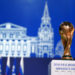 The World Cup trophy during the FIFA Congress just before the Championship’s inauguration in Moscow, Wednesday June 13, 2018. Photo: Pavel Golovkin / AP.