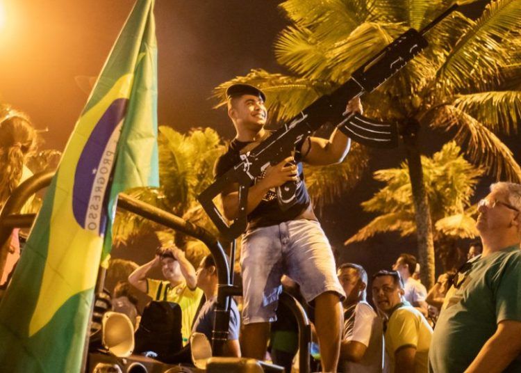 With 55.1 percent of the votes, ultra-right ex-military Jair Bolsonaro became the president of Brazil. Photo: Nicolás Cabrera.