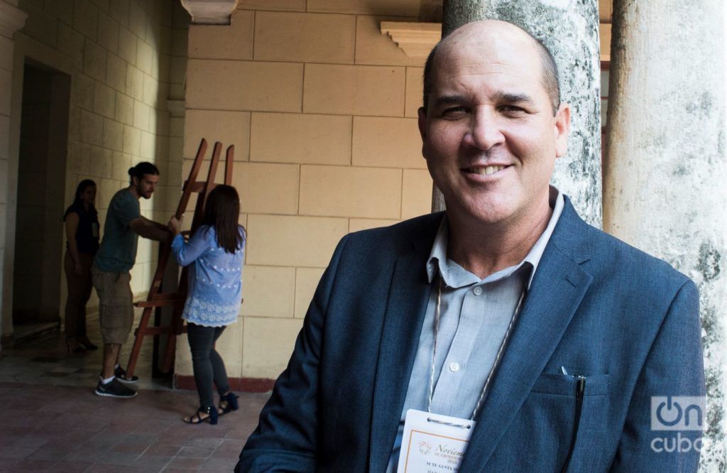 Jorge Mandilego, executive director of CubaEmprende. Photo: Otmaro Rodríguez.