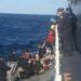 The Charles Sexton Coast Guard ship rescued 26 Cuban immigrants about 50 miles off the coast of Long Key on Tuesday, March 12, 2019. Photo: Coast Guard.