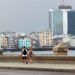 Havana’s Malecón, April 2019. Photo: Ernesto Mastrascusa/EFE.