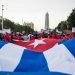 International Workers Day parade, on May 1, 2019, in Havana’s José Martí Revolution Square. Photo: Otmaro Rodríguez.