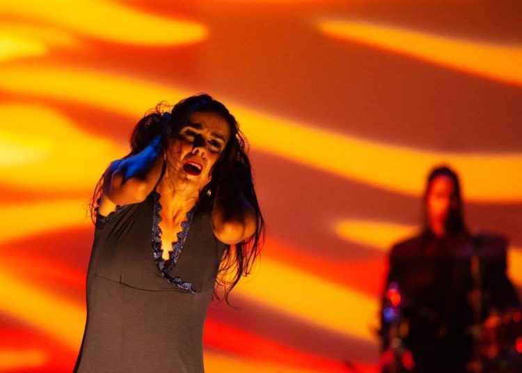 Cuban dancer and choreographer Irene Rodríguez at the Jacob's Pillow Dance Festival, in the United States. Photo: Christopher Jones / Facebook.