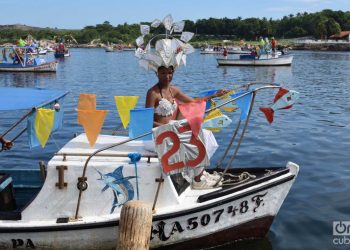 Havana’s aquatic carnival, Saturday, August 3, 2019. Photo: Otmaro Rodríguez.