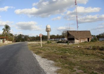 La Bajada radar. Photo: César O. Gómez López.