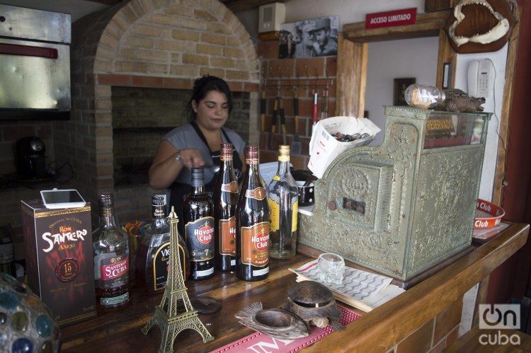 Amigos del Mar private restaurant, in Havana. Photo: Otmaro Rodríguez / Archive.