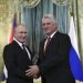 Vladimir Putin and Miguel Díaz-Canel at the Kremlin in Moscow, Russia, in November 2018. Photo: Alexander Zemlianichenko / AP.