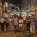 People flocked to Havana’s Galiano Street to see the lights donated by the Italian city of Turin. Photo: Otmaro Rodríguez.