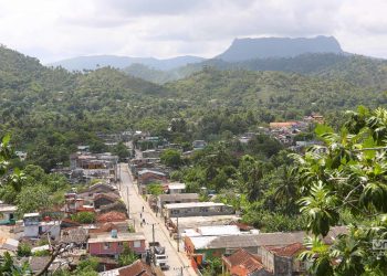 El Yunque from Hotel El Castillo, Baracoa, Cuba.