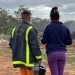 Firefighters and other people in one of the places affected by the fire in Artemisa, in western Cuba, between January 21, 2020 and the next morning. Photo: @Artemisadiario / Facebook.