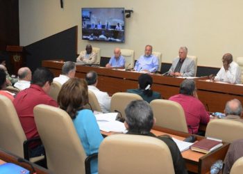 Meeting of the Cuban Council of Ministers, January 2020. Photo: presidencia.gob.cu