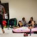 Cuban migrants in a shelter in the Ciudad Juárez border, in the state of Chihuahua (Mexico). Photo: Alejandro Bringas / EFE / Archive.