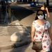 People with facemasks walking through the streets of Vedado, Havana. Photo: Otmaro Rodríguez.