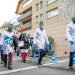 Members of the Cuban medical brigade in Andorra, after their arrival in that small European country to combat the coronavirus pandemic. Photo: Diario de Andorra.