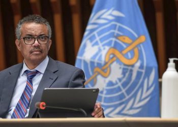 The director general of the World Health Organization (WHO), Tedros Adhanom. Photo: EFE/EPA/FABRICE COFFRINI/Archive