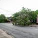 San Cristóbal suffered multiple damages from the passage of Tropical Storm Laura. Photo: Artemisa newspaper/Facebook.