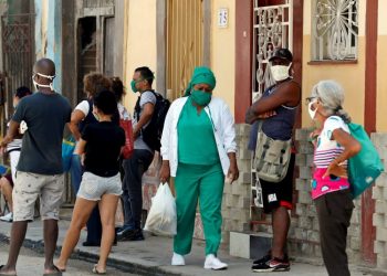 The 46 COVID-19 cases in Cuba today were detected or correspond to Havana, Artemisa, Pinar del Rio, Villa Clara and Mayabeque. Photo: Ernesto Mastrascusa/ EFE