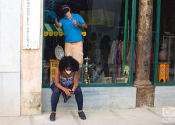 The shops are being prepared for their opening. Photo: Otmaro Rodríguez