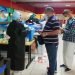 The PCR test is applied at José Martí airport to travelers arriving in Cuba. The operation took between 30 and 35 seconds on average for each person seen to. Photo: Luis Carlos Gongora/Facebook/Archive.