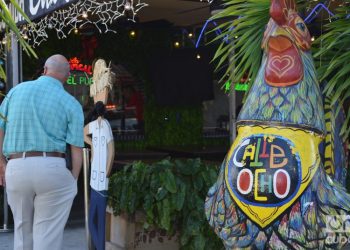 On Calle 8, Miami. Photo: Marita Pérez Díaz