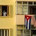 Building adjacent to the U.S. embassy in Havana, photo taken on the day of the inauguration ceremony on August 14, 2015. Photo: Alain Gutiérrez