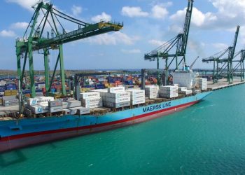 Container terminal in the Mariel Special Development Zone, in Cuba. Photo: @ZEDMarielCuba/Twitter/Archive.