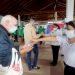 Women workers offer disinfectant gel to tourists upon arrival at a hotel, on December 2, 2020, in Cayo Coco. Photo: EFE/Ernesto Mastrascusa/Archive.