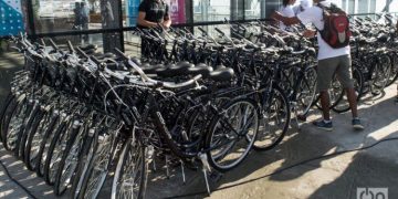 Public bicycle in Cuba