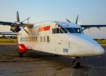Skyway flights to Cuba will be carried out in a twin-engine Saab. Photo: Skyway