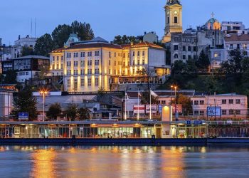 An image of Belgrade, the capital of Serbia, by the Danube River. | Photo: Getty
